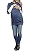 Chulianyouhuo Womens Nursing Hoodie Breastfeeding Contrast Detail Maternity