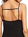 Romwe Women's Lace Front Vest Blouse Shirt Backless Sexy Tank Top Black S