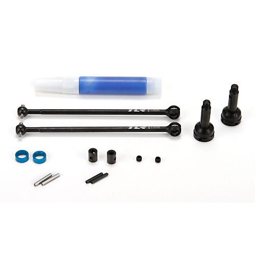 Team Losi Front Driveshaft Set CVA Complete: 22-4