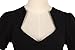 Candow Look Womens 50s Pinup Design Sexy Black Tops Sweetheart Short Sleeves Vintage Style Large