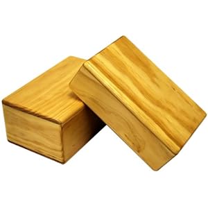Yoga Direct New Zealand Pine Wood Yoga Block