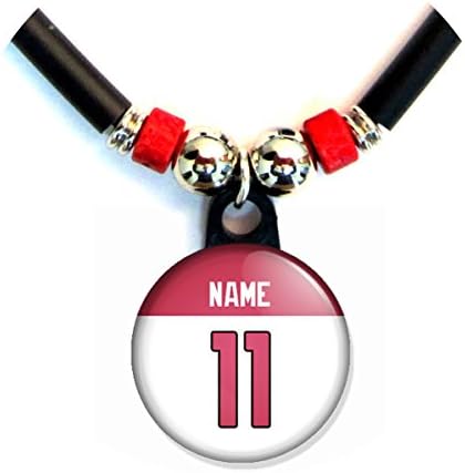 Arizona Football Jersey Necklace Personalized with Your Name and Number