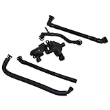 BMW PCV Oil Separator Crankcase Vent Valve + Breather Hose Premium Quality 11617501566 / 11611432559 / 11617504535 / 11157532649 / 11617504536