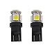 Pilot Automotive (IL-194A-5-AM) Amber 5-SMD LED Dome Light Bulb - 2 Piece