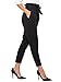 Simplee Apparel Women's Slim Straight Leg Stretch Casual Pants with Pockets, Black, 1/9, Large