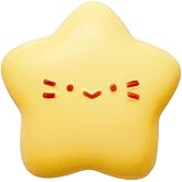 BELLYDOG-Cute Sky Series Wet and Soft TPR Squishy, Fun with Sweet Scent, Perfect for Stress Relief, Adorable Animal Fufu Squishy, Made from Food Grade TPR, Super Cute Fidget Toy (Star)