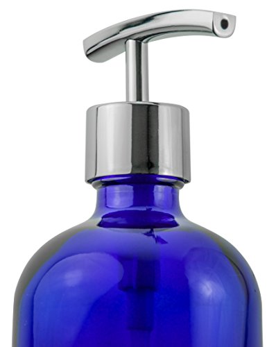 Refillable Liquid Soap Dispenser - Designer Cobalt Blue