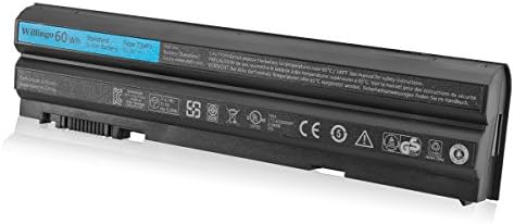 Willingo Replacement Laptop Battery for Dell Latitude Battery E6420 E6430 E6520 E6530,fits 04NW9 4YRJH 8858X 8P3YX 911MD HCJWT [9-cell 11.1V 7800mAh 84Wh]
