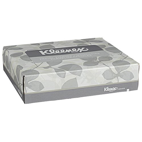 Kleenex Facial Tissue (21195), Flat Tissue Boxes, 80 Junior Boxes / Case, 40 Tissues / Box