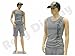 (PS-Ken+1 Free Wig ) ROXY DISPLAY® Plastic Male Mannequin Flesh Tone + Base