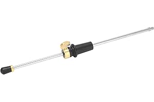 SHANRYA Cellos End Pin Accessory, Cello Endpin, Stainless Steel Cello Tailrod 40.5cm Sturdy 1/2 Adjustable for Instrument