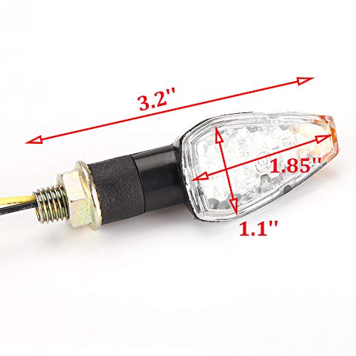 Led indicatoren motorfiets, 4 stks Motorfiets Richtingaanwijzer Motor 12 V 14 LEDs Richtingaanwijzers voor CB1000R… - Image 8