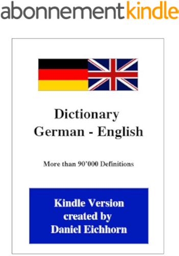 Download Dictionary German - English (German Edition) PDF