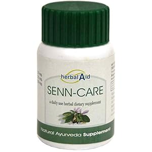 Herbal Aid Senna Capsules Extract Vegan 60 Capsules