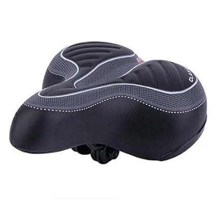 Oversized Wide Bicycle Saddle Replacement Universal Fit For