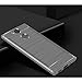 Sony Xperia XA2 Phone Case,Bettop Anti-Fingerprint Shockproof Carbon Fiber Design Flexible Soft TPU Brushed Texture Protective Case for Sony Xperia XA2 5.2 Inch (Grey)