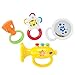 KiddoLab Musical Instruments Set with an Electronic Trumpet and Rattles for Babies. Toddler Learning Toys for Early Development. First Infant Music Toy for 3 to 18 Months Old