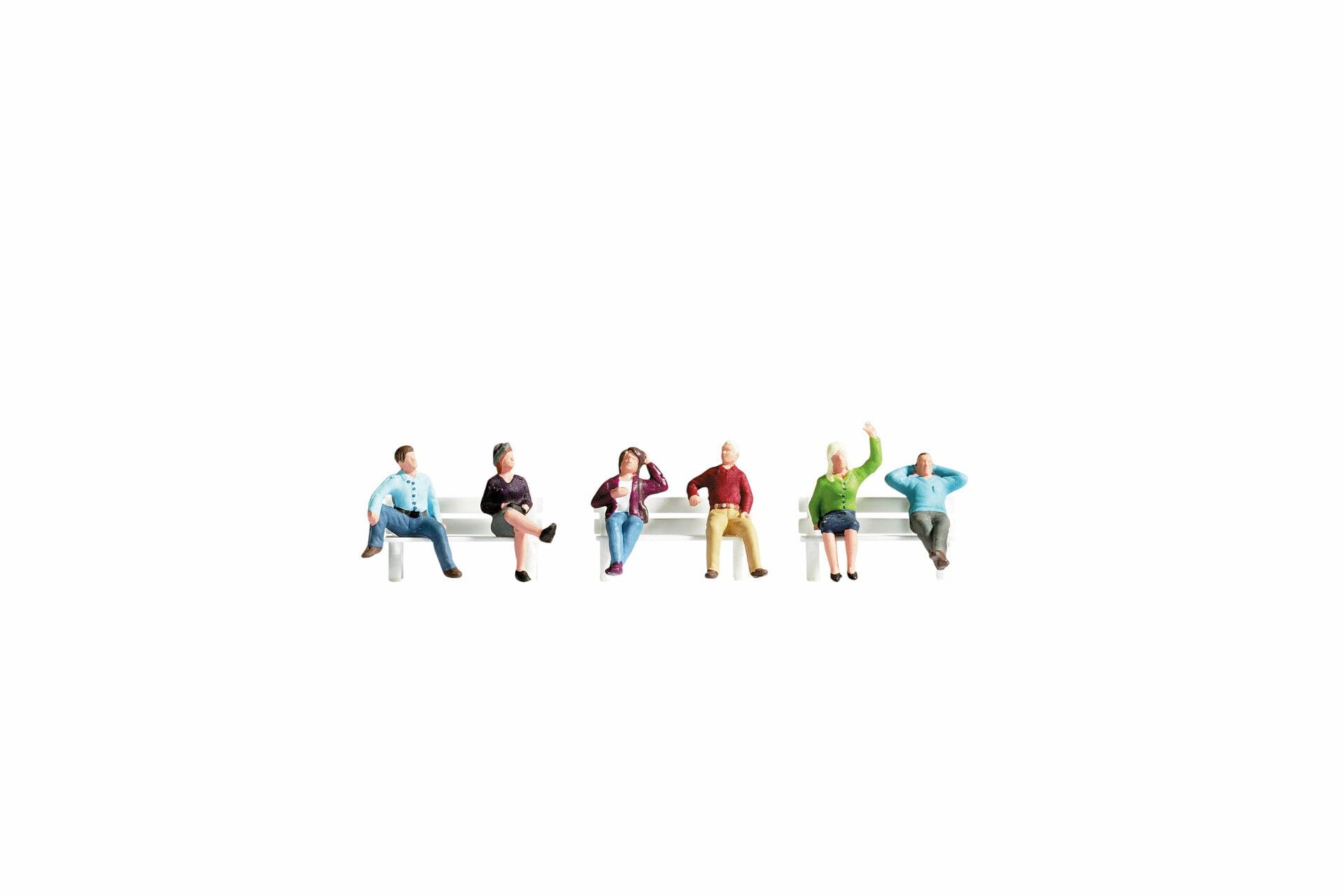 Noch 36540 Sitting People Landscape Modelling