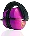 DECIBEL DEFENSE Professional Safety Ear Muffs 37dB NRR - The HIGHEST Rated & MOST COMFORTABLE Ear Protection For Shooting & Industrial Use - THE BEST HEARING PROTECTION GUARANTEED! (PINK)