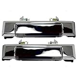 Driver and Passenger Outside Front Chrome Door Handles Replacement for Toyota Pickup Truck 4Runner 69220-89109 69210-89109 AutoAndArt