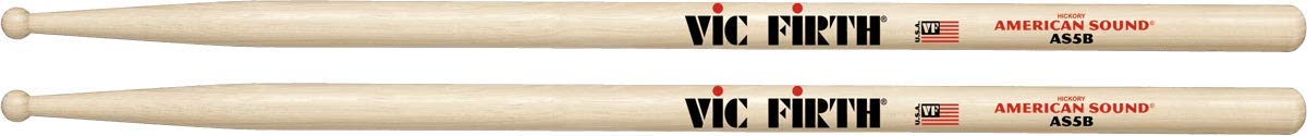 Vic FIrth - American Sound® Drumsticks AS5B - American Hickory - Round Wood Tip
