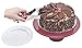Love Cooking Stainless Steel Slice N Easy Cake Cutter, Red