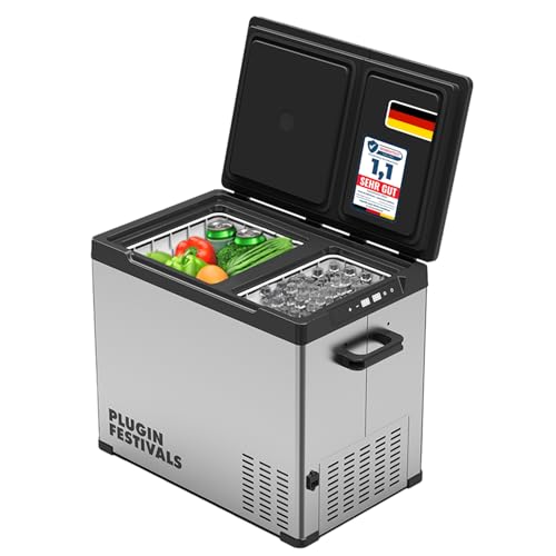 PLUG IN FESTIVALS elektrische Kühlbox DUAL Ice Cube, 38 Liter