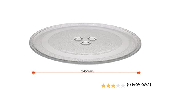 REPUESTOELECTRO Plato para microondas diametro Ø 245mm LG BALAY ...