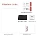 BERSEM Samsung Galaxy Tab S4 Screen Protector, Tempered Glass, [Ultra Clear] 9H Hardness, Anti-Scratch, Bubble Free, Screen Protector Tab S4 10.5 inch 2018 Released (2 pack)