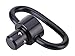 Black QD Heavy Duty Flush Push Button Sling Swivel Mount - EX ELECTRONIX EXPRESS