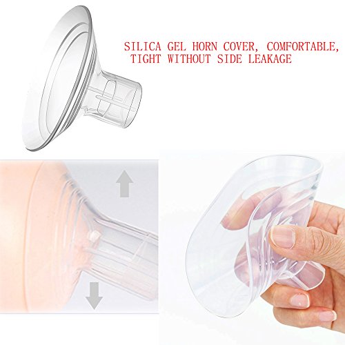 Electric Breast Pump,Comfort Breastfeeding Breast Pump Milk Pump, Single Baby Breast Pump for Travel USB Charging 9 Levels Massage Suction HD LED Display …