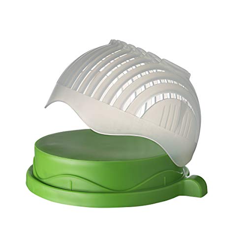 Traycon Salad Cutter Bowl 60 Second Salad Maker Fast & Easy Vegetable and Fruits Chopper - Thumbnail 7