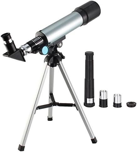 Oumoda Telescope, Travel Scope, 90 X Refractor Telescope, Astronomy Telescope Tabletop Nature Exploration Toys for Kids/Adults Sky Star Gazing/Birds Watching