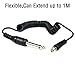 YONGNUO 2 Pack Flash Sync Cord for Strobe 6.35mm + 3.5mm Flash PC Sync Cable Adapter for RF 603 Flash Trigger and Studio LS-PC635