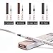 Microblading Eyebrow Pencil Tattoo Brow Ink Pen Waterproof Long Lasting Smudge-Proof Eyebrow Tattoo Pen with Micro-Fork Tip Eyes Makeup (Black)