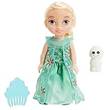 Jakks Pacific Disney Frozen Petite Elsa Toddler Doll with Snowgie, 6 Inches