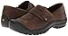 KEEN Women's Kaci Full Grain Slip On Casual Shoe, Cascade Brown, 8.5 M US