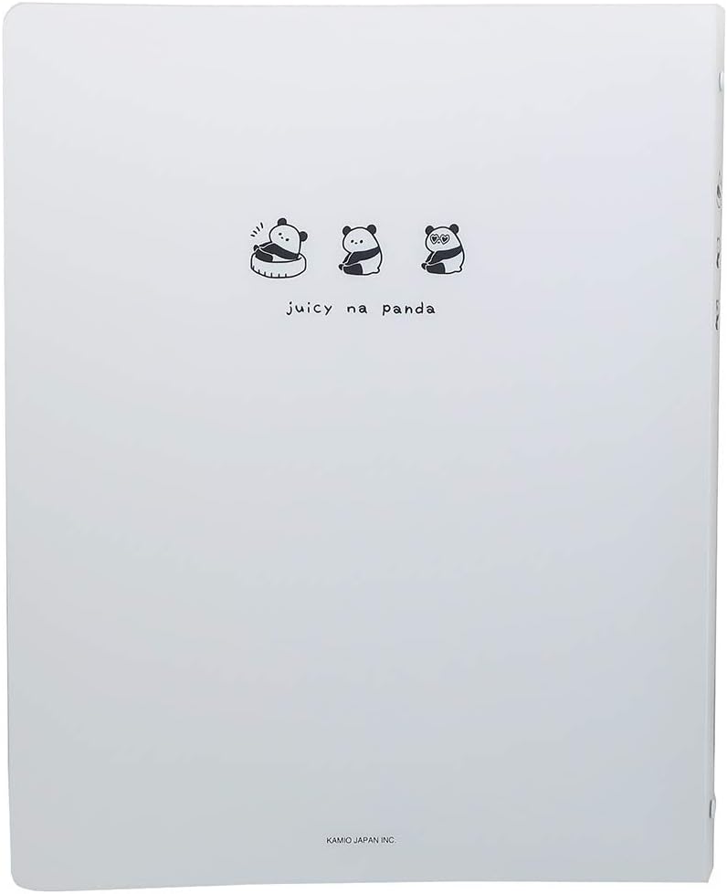 Amazon Co Jp ルーズリーフ ノート スリムセット バインダー ジューシーなパンダ ホワイト おもちゃ