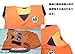 SSJ Dragonball Goku Style Costume 5-Piece Set [Satoru Mark Kids] Japanese Amime (S_43.3-47.2in, Orange)