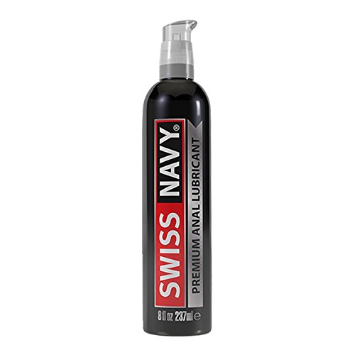 SWISS NAVY Premium Anal Silicone Lubricant with Clove 8oz