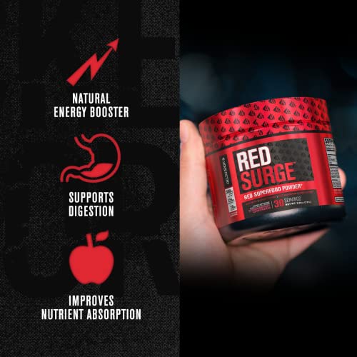 Jacked Factory Red Surge Superfood Powder Nitric Oxide Supplement