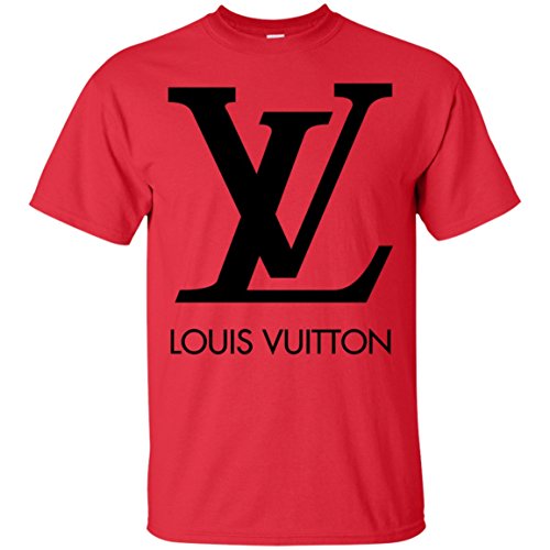 LV Louis Vuitton Black, White T-Shirt Shirt Unisex Cotton T-Shirt
