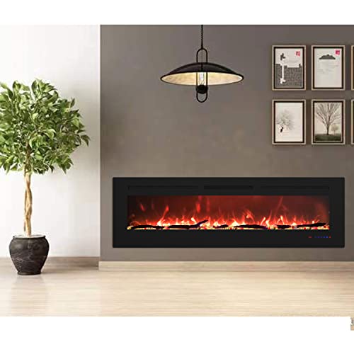 BizHomart BHFP60, 60 Inches Recessed and Wall Mounted Electric