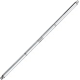 Body-Solid (MB100A) Aluminum Double Swivel Bar for Dual-Stack Functional Trainers, Knurled Grip 220lbs Weight Capacity, Perfect For Shoulder Presses, Biceps &amp; Triceps Exercises, 42 in long (Chrome)