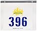 Race Bib Display Sleeves - 48 Pack Clear PVC Marathon Bib Insert Sheets by LISH