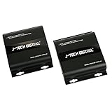 J-Tech Digital HDbitT Series ONE TO MANY CONNECTION Ultra HD 4K HDMI Extender Over TCP/IP Ethernet/over Single Cat5e/cat6 Cable Ultra HD 4K HDMI1.4 with IR Remote - Up to 400 Ft