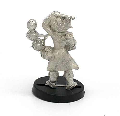 Stonehaven Half-Orc Bard Miniature Figure for 28mm Table top Wargames - Made in USA