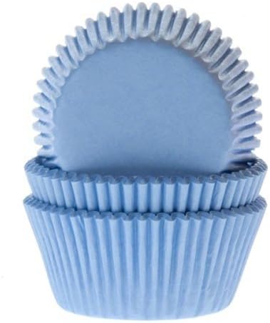 Mini Cupcake Cases - Sky Blue