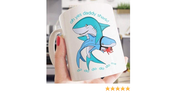 daddy shark do do do me mug