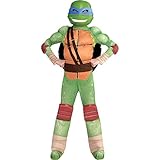 Amscan Teenage Mutant Ninja Turtles Leonardo Muscle Halloween Costume for Boys, Small, with Included Accessories